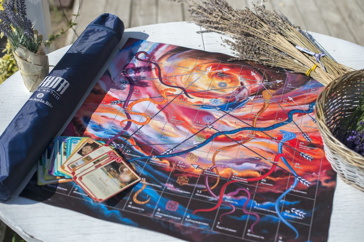 Leela. The Game of Life (board game in English language) ЛИЛА. ИГРА ЖИЗНИ