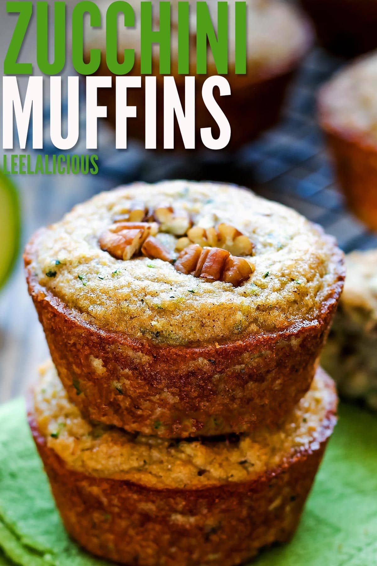 Healthy Zucchini Muffins with Coconut Flour » LeelaLicious
