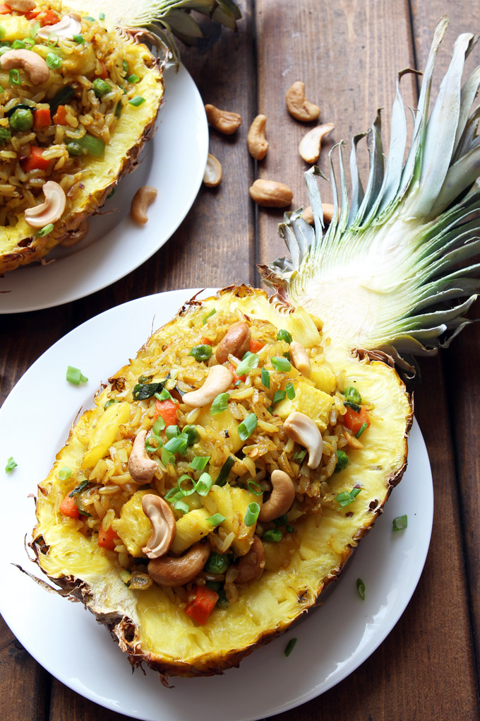 Thai Pineapple Fried Rice » LeelaLicious