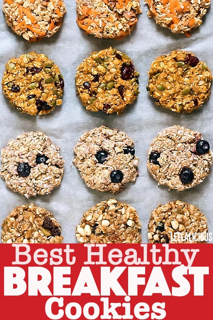 Best Healthy Breakfast Cookies » LeelaLicious
