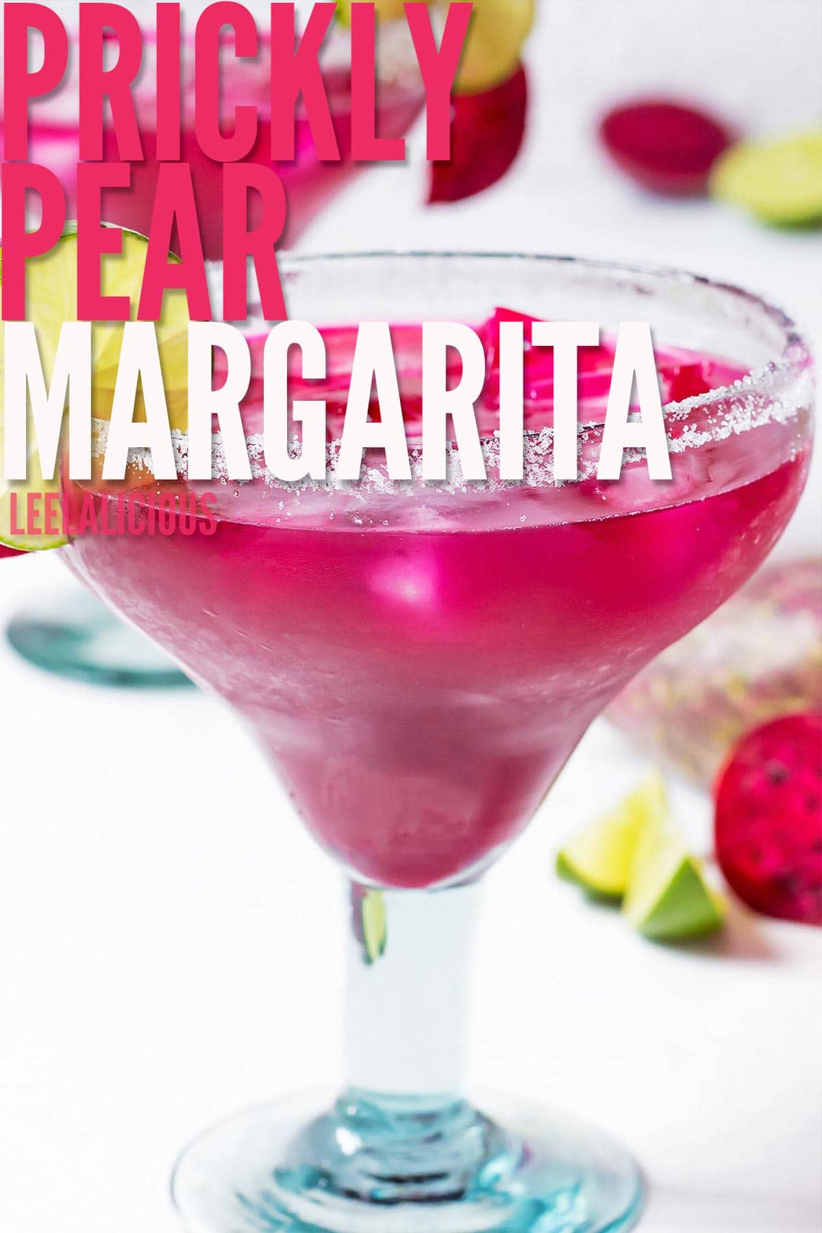 Prickly Pear Margarita Recipe » LeelaLicious