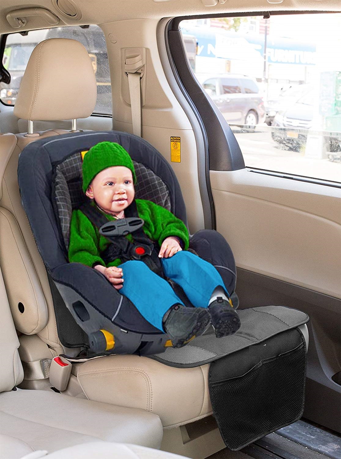 Car Seat Protector + Backseat Organizer With iPad and Tablet Holder Manufacture Sourcing agent