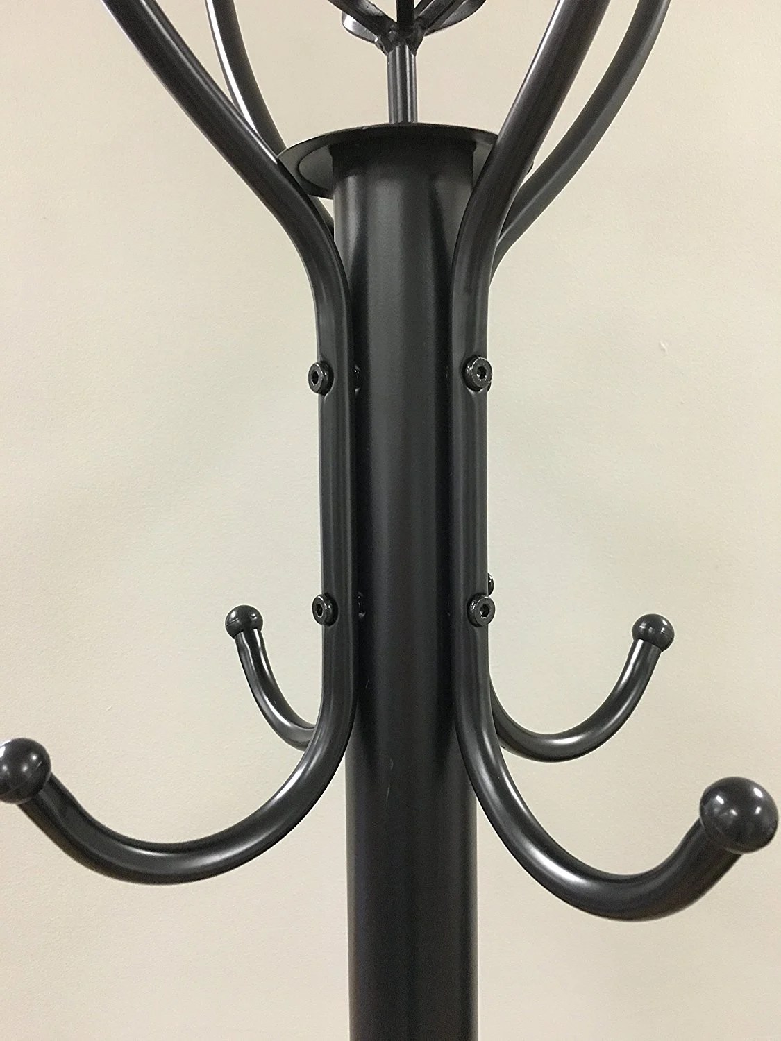 12Hook Metal Coat Rack, Black Manufacture Sourcing agent Services in china