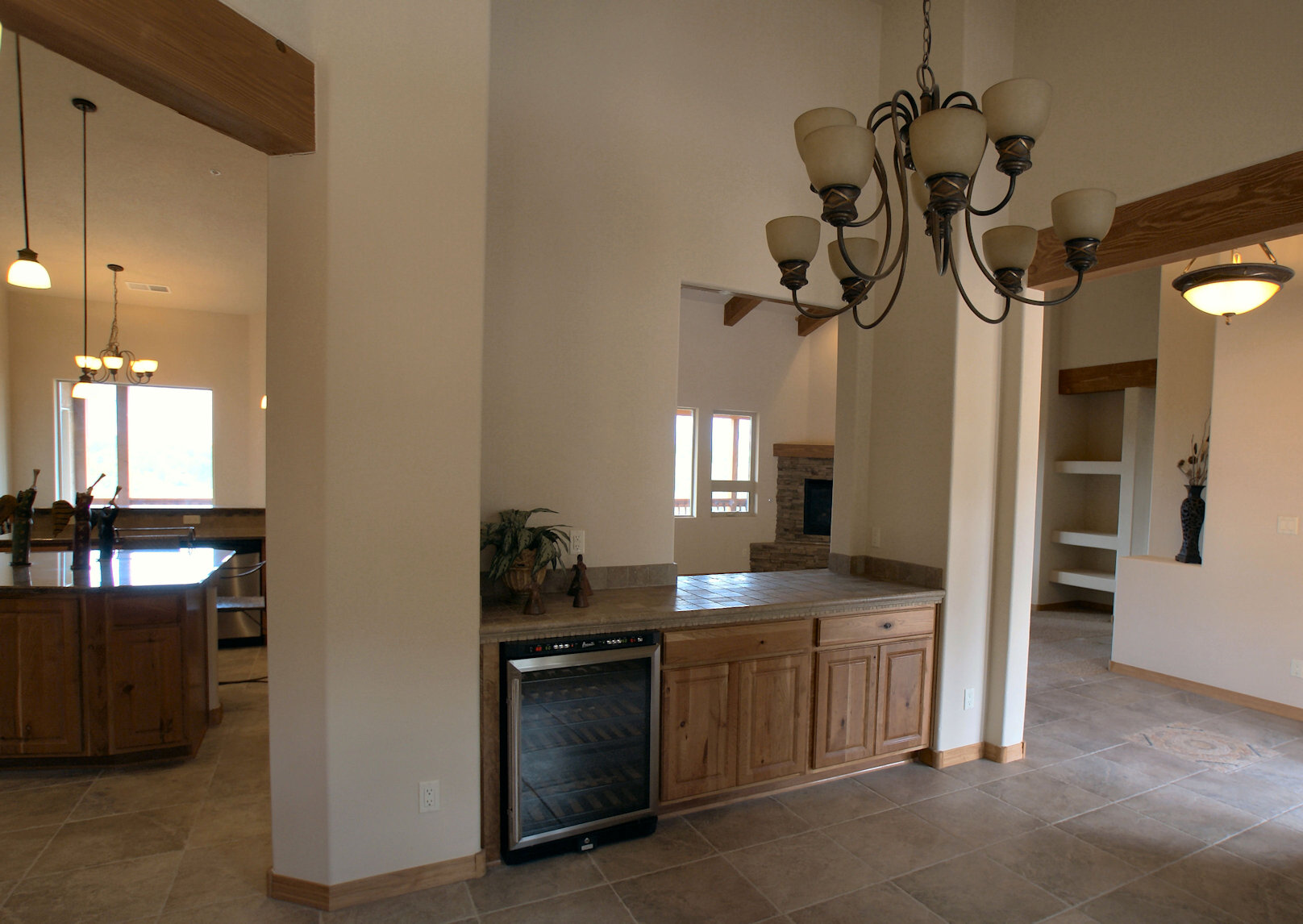 Tablazon custom home kitchen
