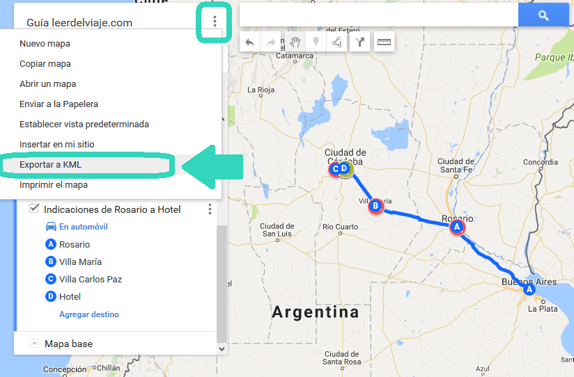 Google My Maps: Guía completa para crear mapas con rutas de viaje y ...