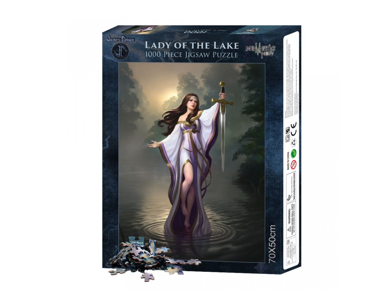 Lady of the Lake Jigsaw Puzzle Lee's Dragon Dreams