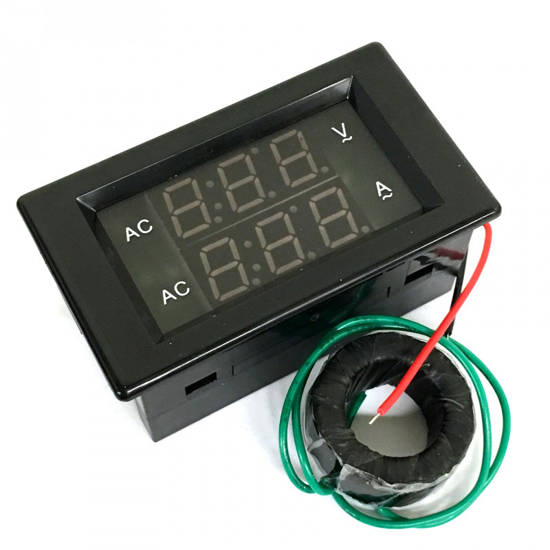DIGITAL AC VOLT AMP PANEL METER 60300VAC 100A
