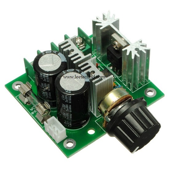 DC Motor Speed Control Module (12V40V, 10A) leetechbd