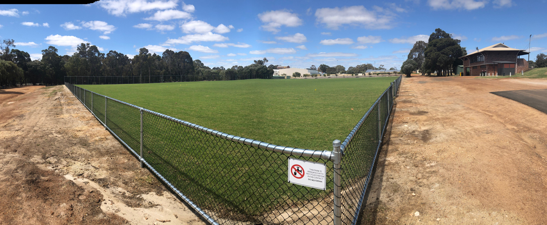 Margaret River Lower Western Oval Construction Leeuwin Civil Pty Ltd