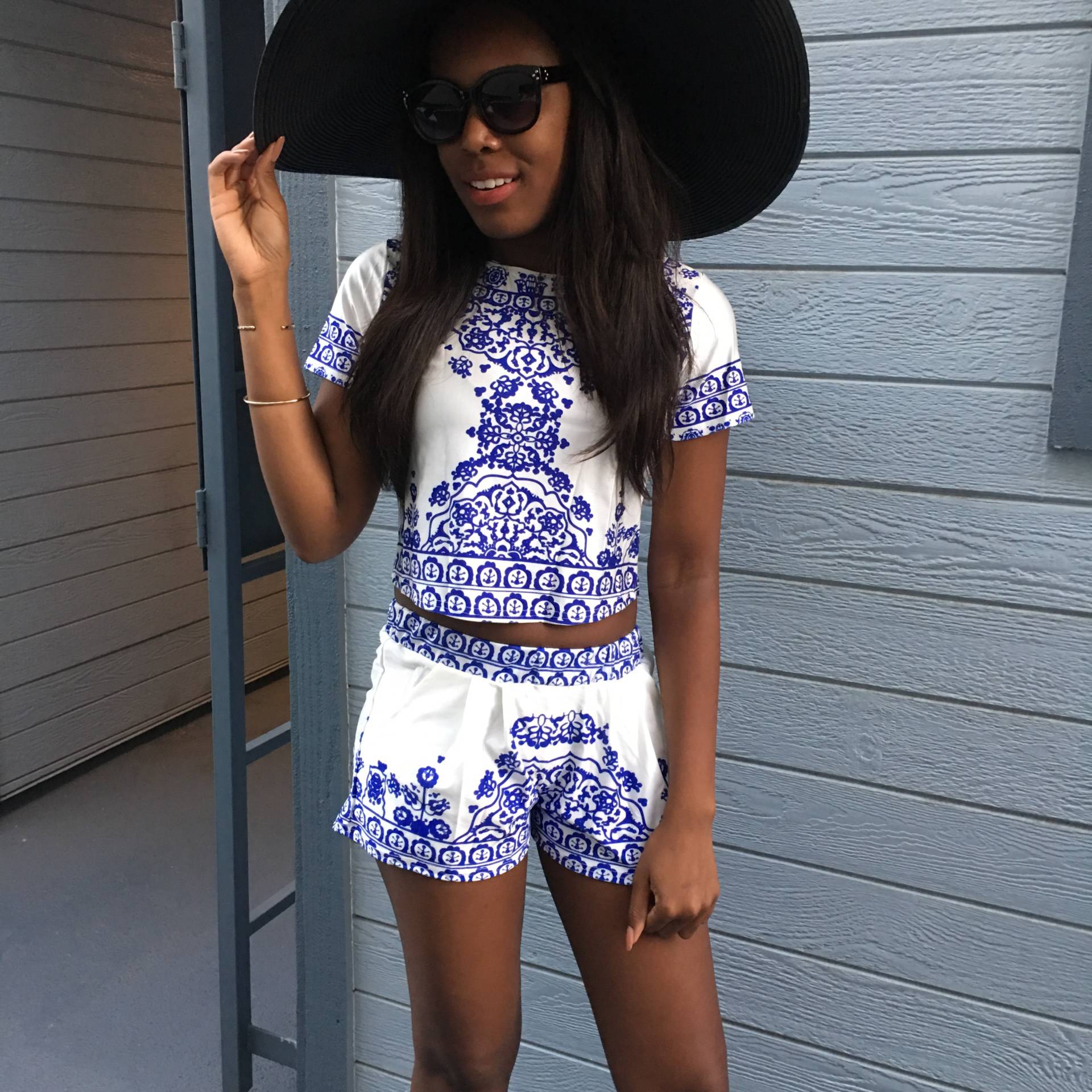 Summer Trend Two Piece Set by ZAFUL Le Fab Chic