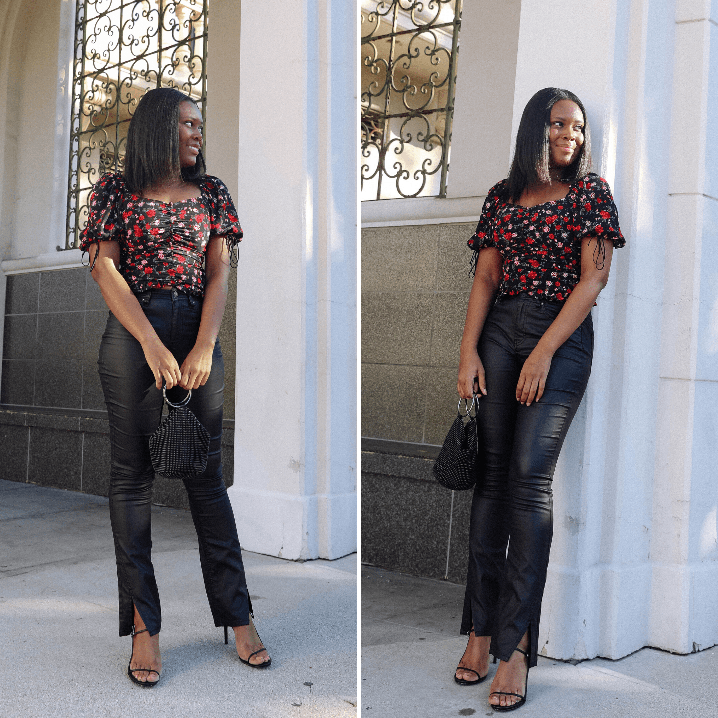 How to Style Coated Jeans A Closet MustHave Le Fab Chic