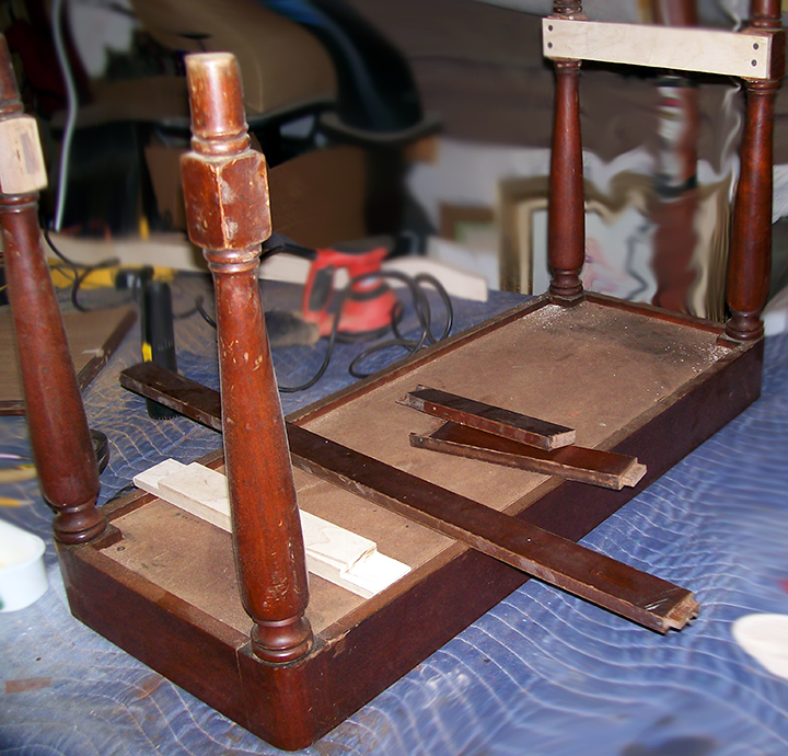 Furniture Restoration Process, Vintage Repair LeFort Restorations, Hanover MA