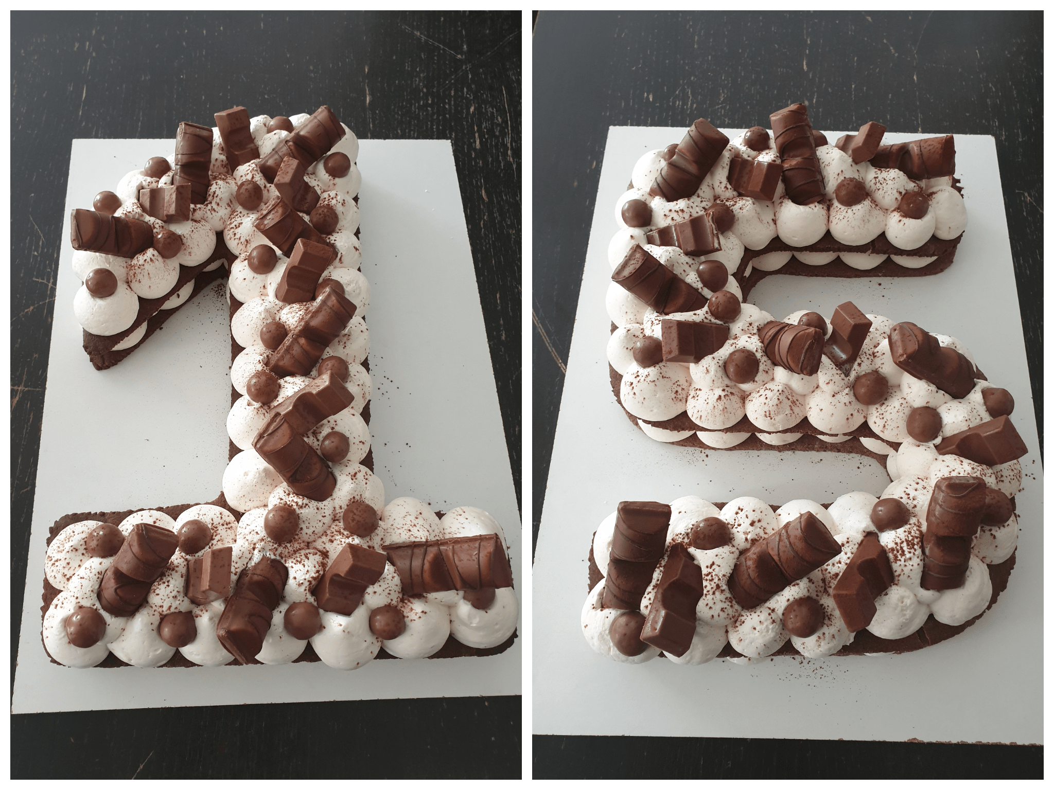Number Cake Chocolat Kinder / Gateau Chiffre 3 Kinder Gâteaux et