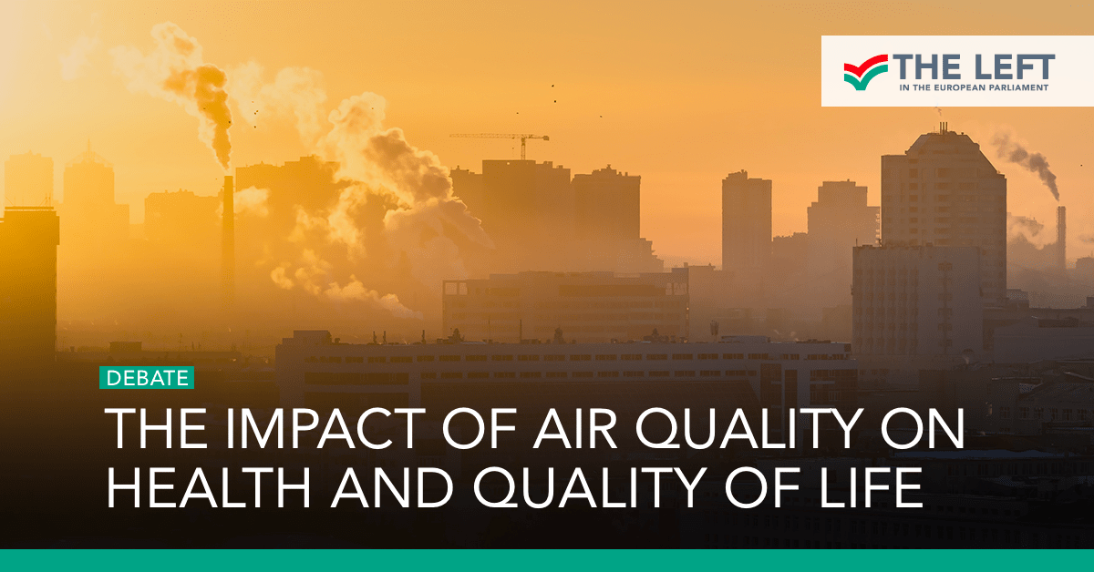 THE IMPACT OF AIR QUALITY ON HEALTH AND QUALITY OF LIFE left
