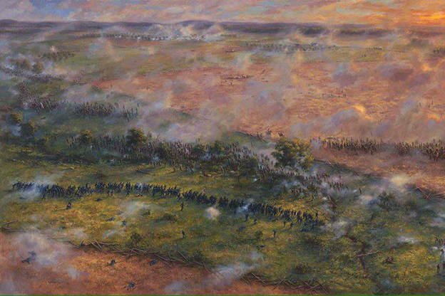 David Geister's Gettysburg Second Day LeftMN