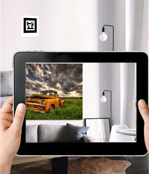 Virtually hang art on your own wall AR Left Ahead Photography