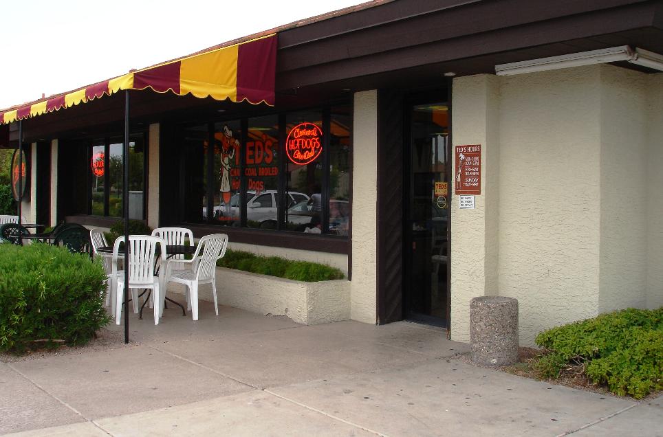 Ted’s Hot Dogs, Tempe AZ Left at the Fork
