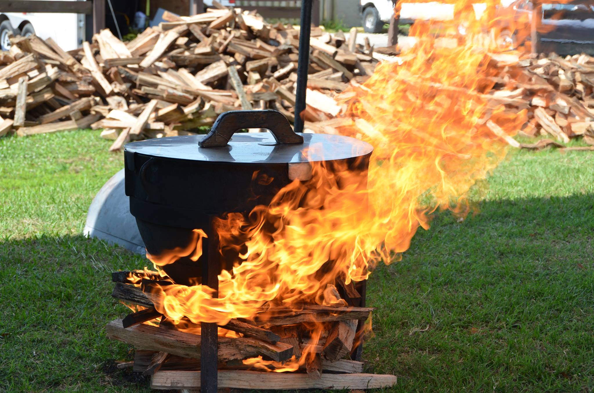 Jambalaya Festival, Gonzales LA, May 20th through 24th 2015 Left at