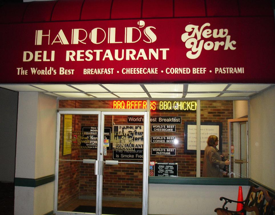 Harold’s New York Deli, Edison NJ Left at the Fork
