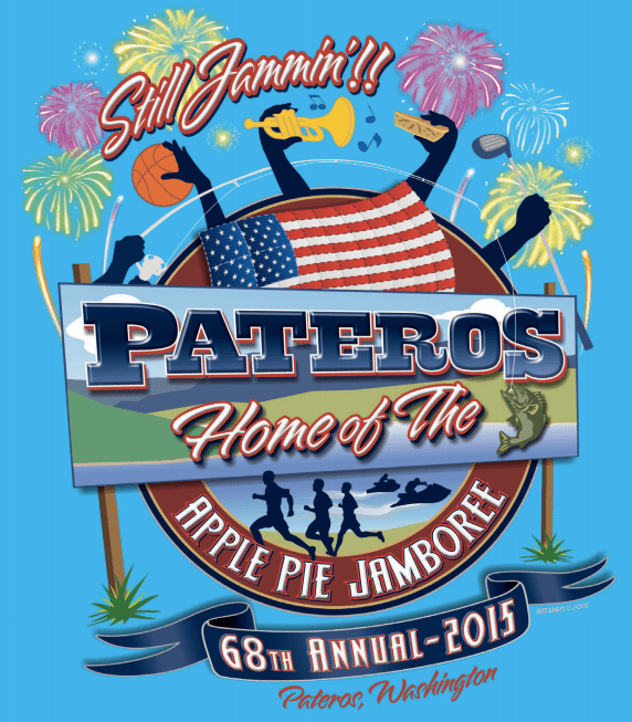 Poster, Apple Pie Jamboree, Pateros, WA