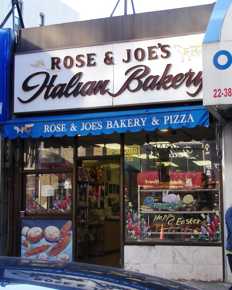 Rose & Joe’s Italian Bakery, Astoria NY Left at the Fork