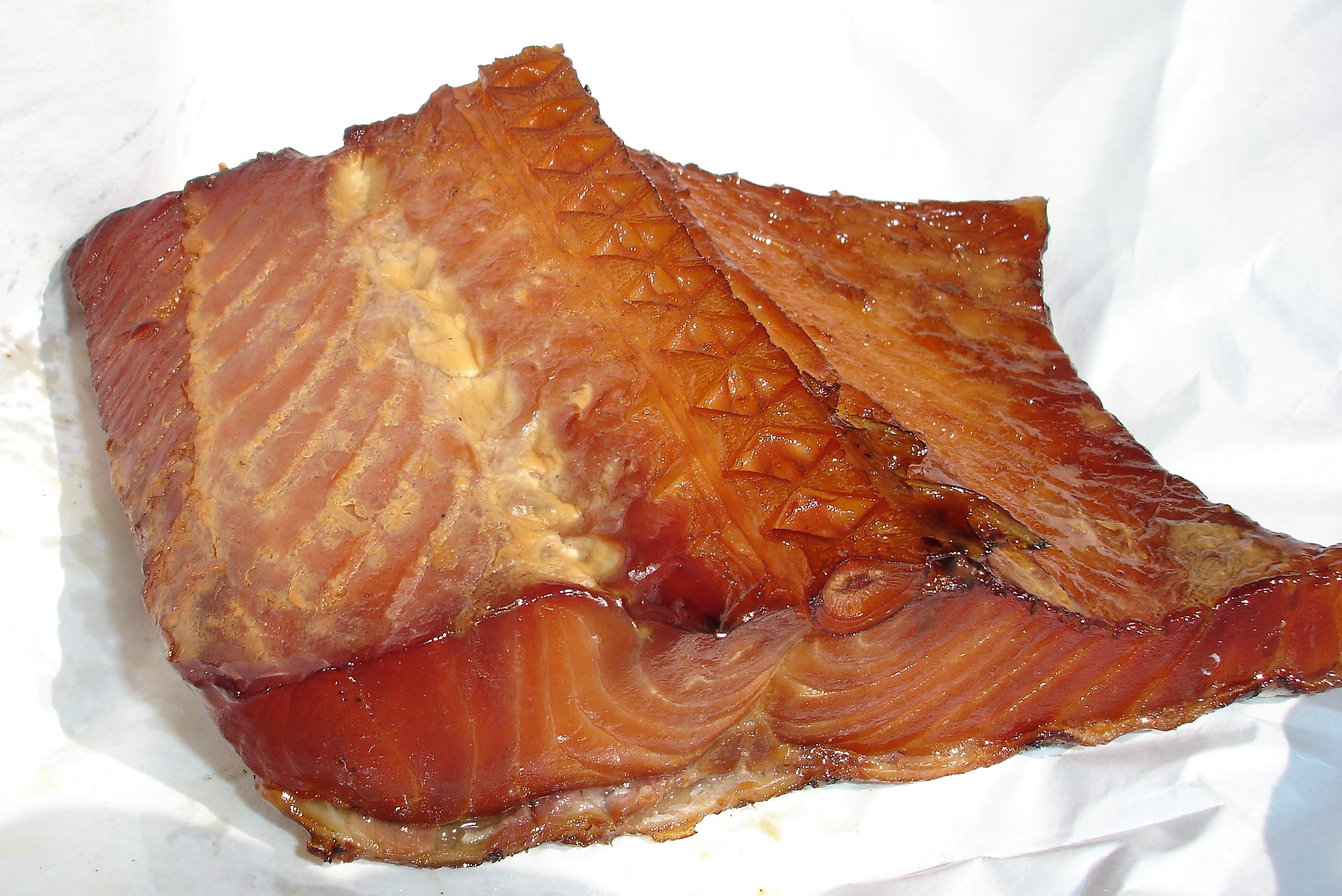 Russ Kendall’s Smokehouse, Knife River MN Left at the Fork