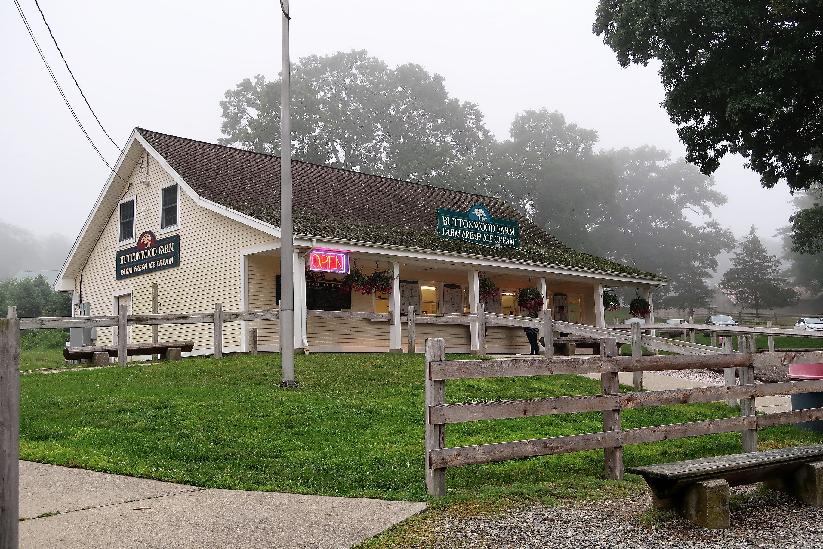 Buttonwood Farm, Griswold CT Left at the Fork