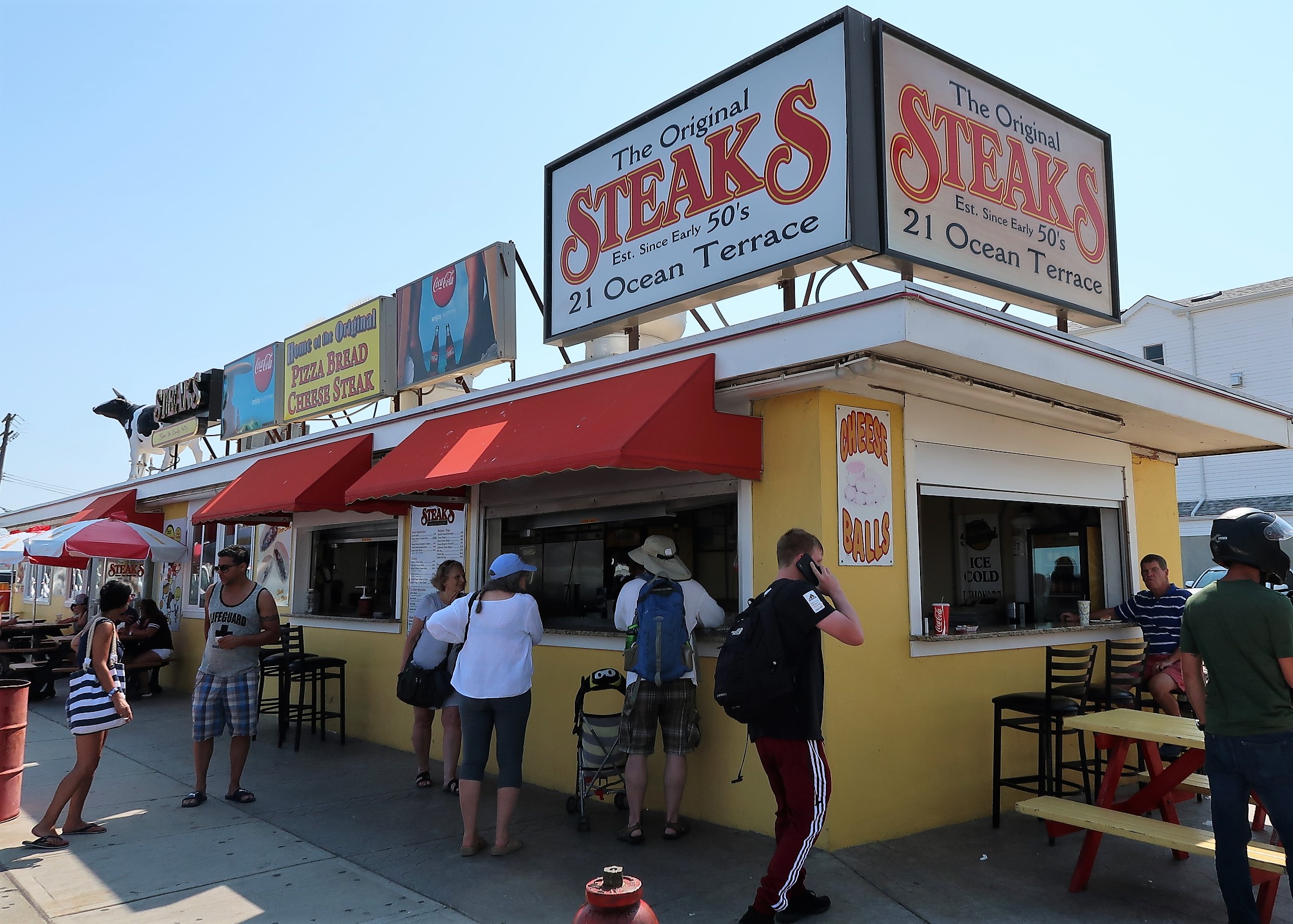 The Original Steaks, Seaside Heights NJ Left at the Fork