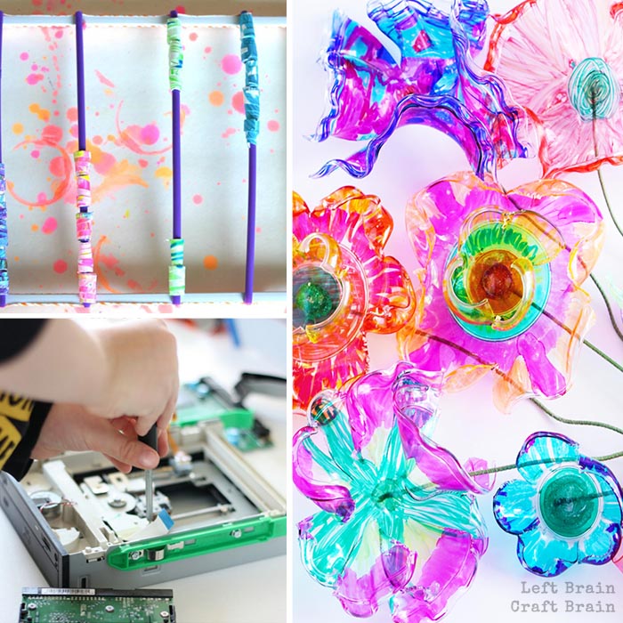 STEM Goes Green - 16 Upcycled and Earth Friendly Projects for Kids