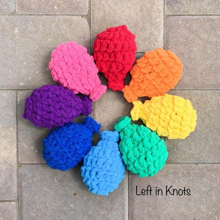 Crochet Water Balloons A Free Crochet Pattern Left in Knots