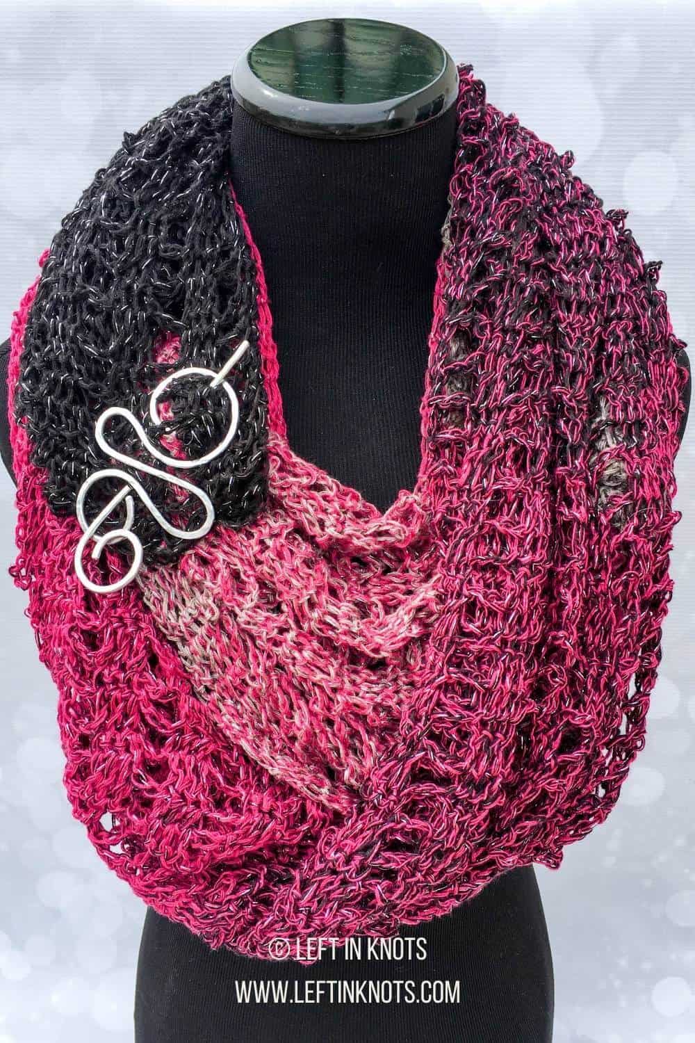 Crochet Ric Rac Wrap Free Crochet Pattern Left in Knots