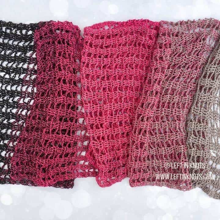 Crochet Ric Rac Wrap Free Crochet Pattern Left in Knots