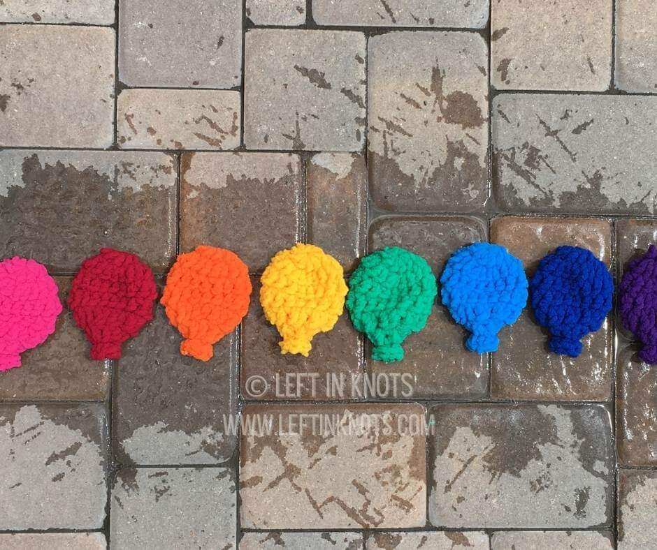 Crochet Water Balloons A Free Crochet Pattern Left in Knots