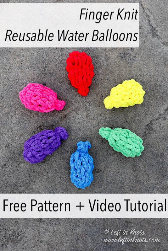 Reusable Water Balloons Knitting Pattern at Timothy Picou blog