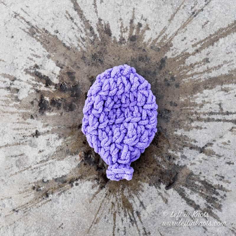 Crochet Water Balloons A Free Crochet Pattern Left in Knots