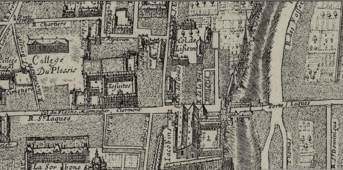 Rue SaintJacques Left in Paris