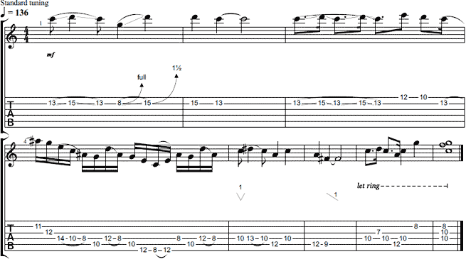 Tom's Lick of the Week Guitar Lesson 16 Xmas Special