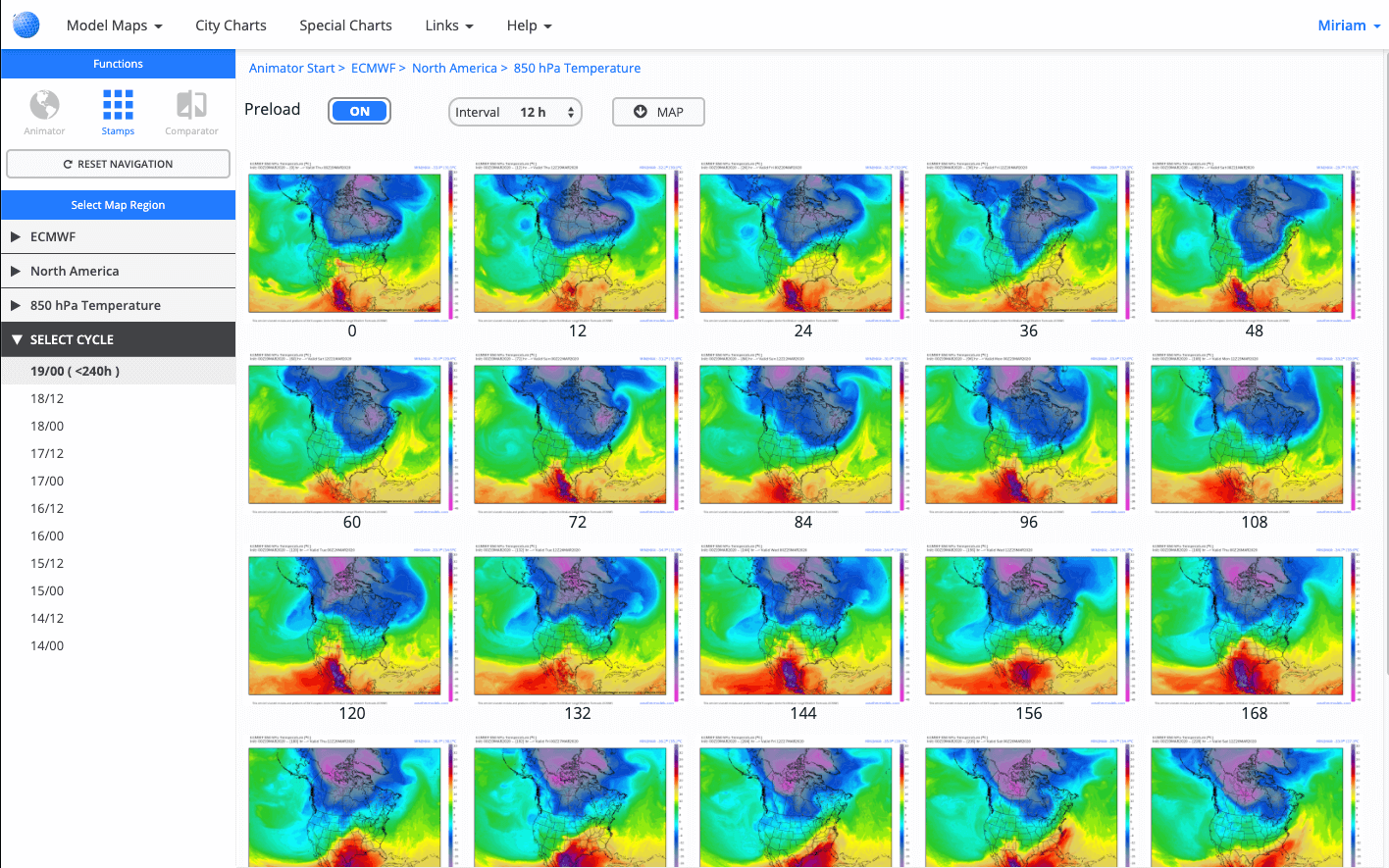 ECMWF, GFS and more for Weather Forecast, Hurricanes and Stormchasing