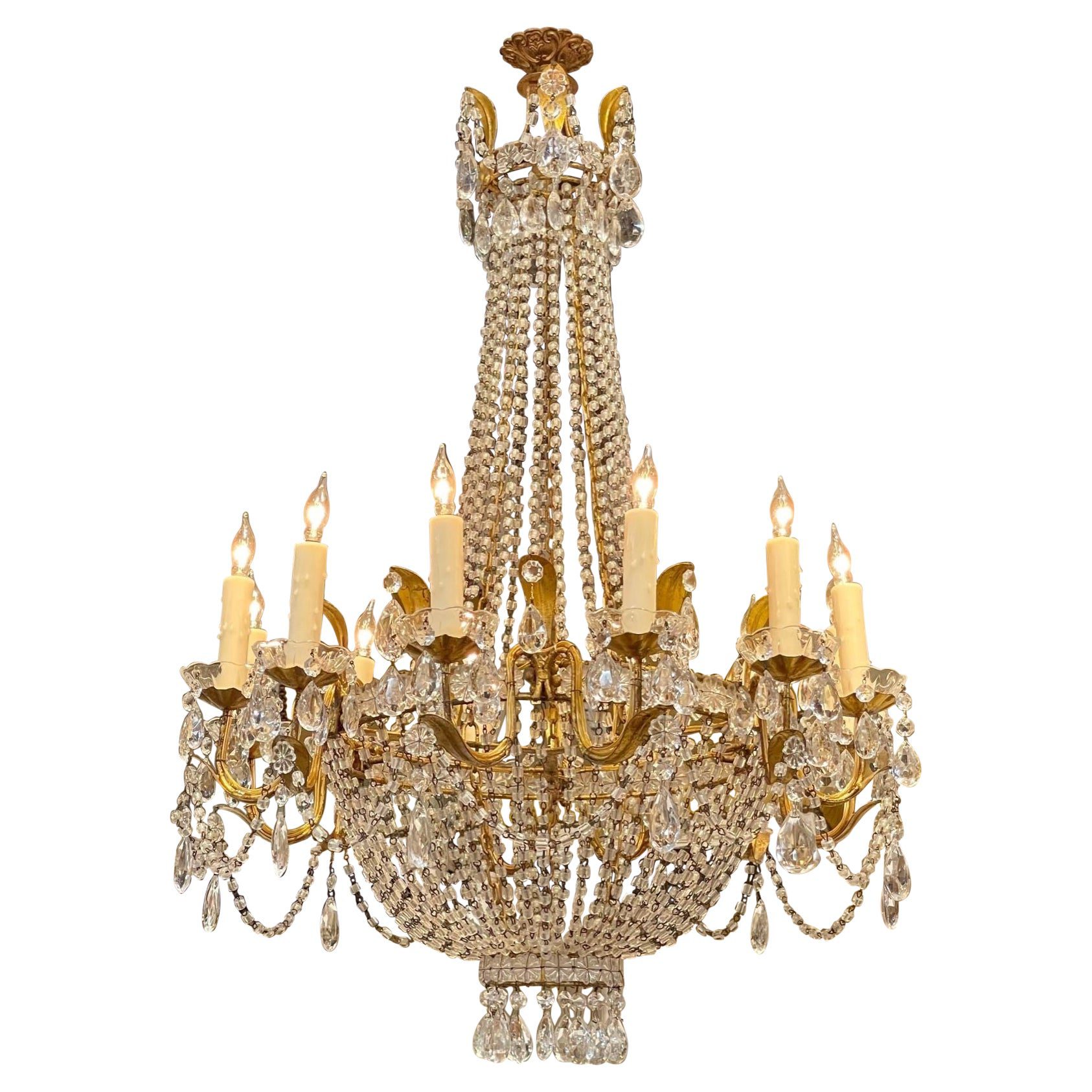 19th Century Empire Style French Chandelier Legacy Antiques