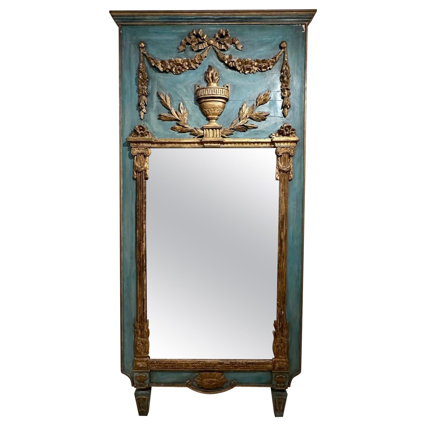 Antique Carved French Trumeau Mirror Legacy Antiques