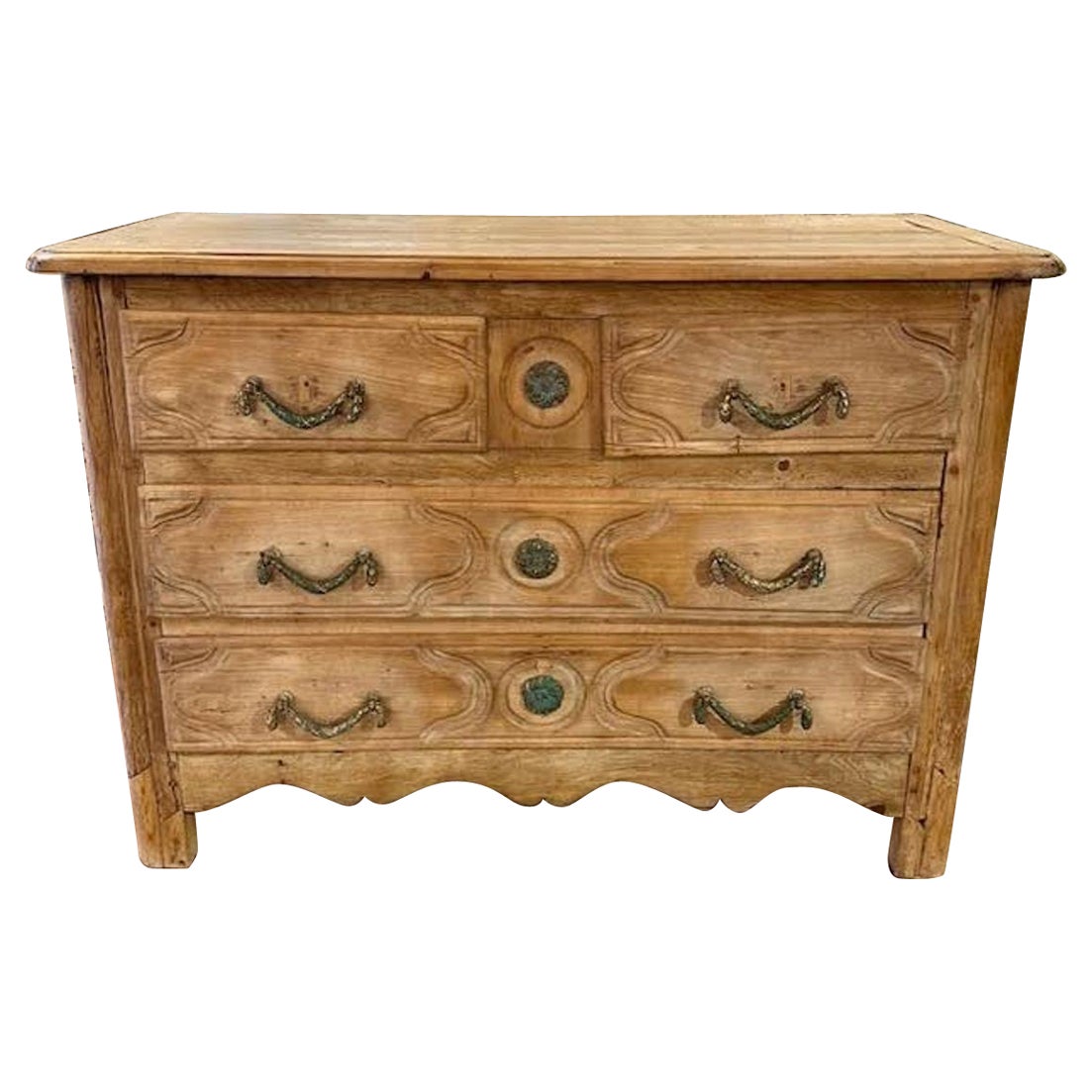 18th Century French Provincial Bleached Commode Legacy Antiques