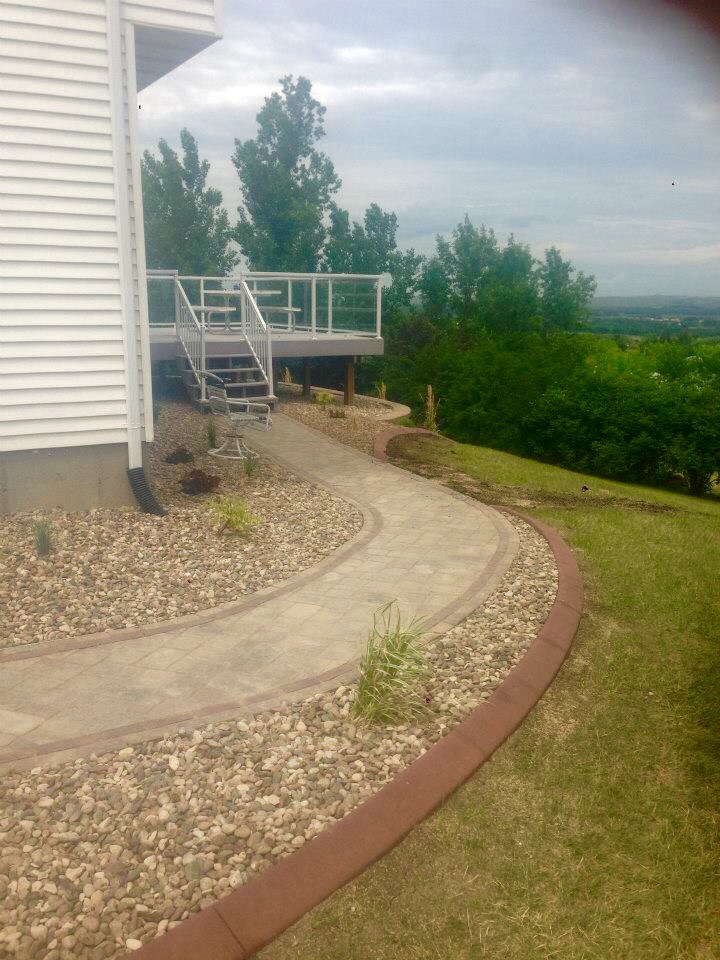 Mastel Patio, Walkway and Rock Features Legacy Landscaping, Bismarck