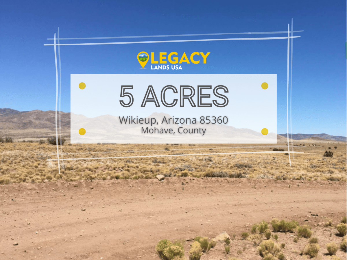 Incredible and stunning 5acre lot in Movahe County, AZ! Legacy Lands USA