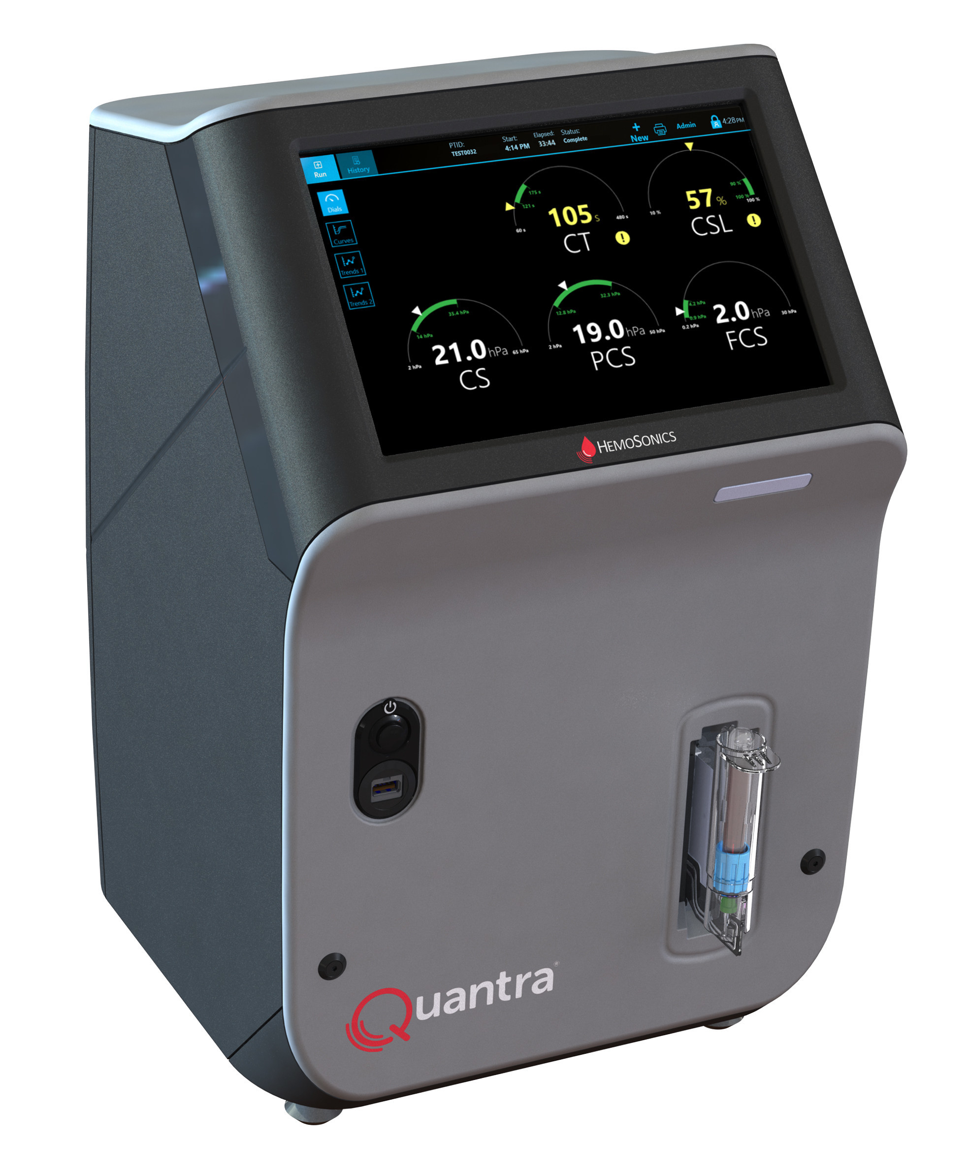 Hemosonics Awared FDA 510(k) Clearance for Quantra® Hemostasis System