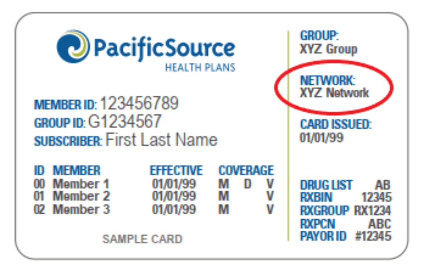 PacificSource Provider Directory