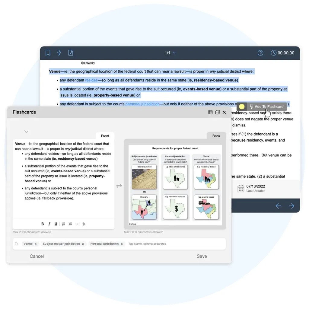 Bar Exam Flashcards Get Customizable Flashcards for the MBE®