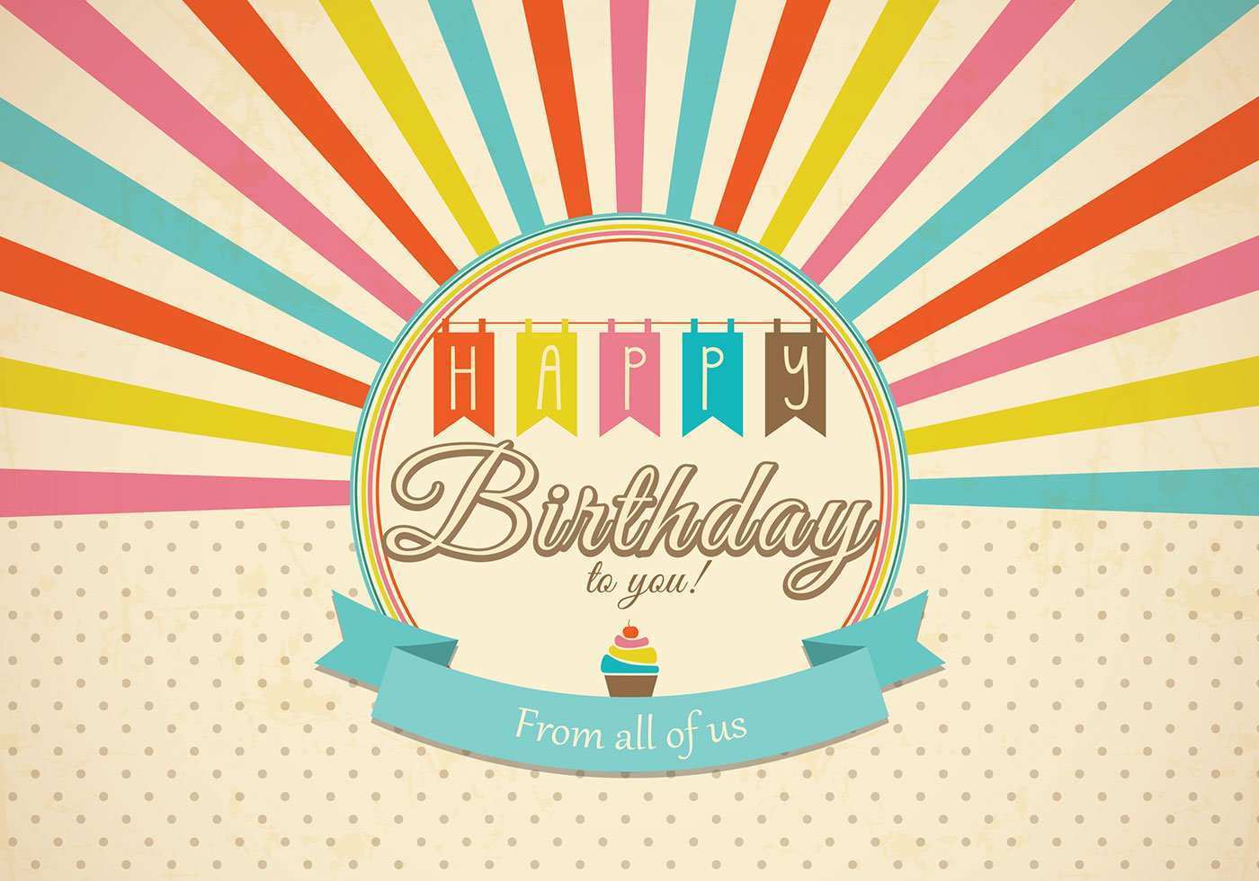 A4 Birthday Card Template Cards Design Templates