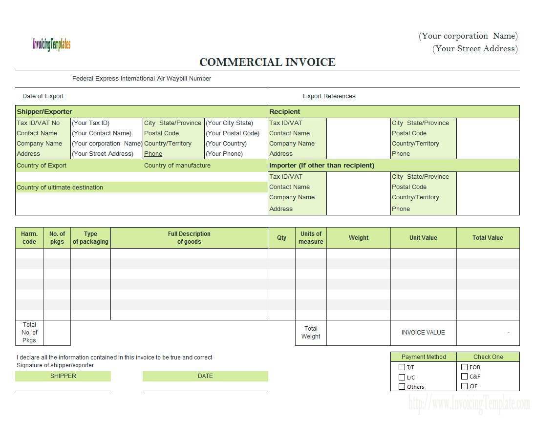 Invoice Format Advance Payment Cards Design Templates