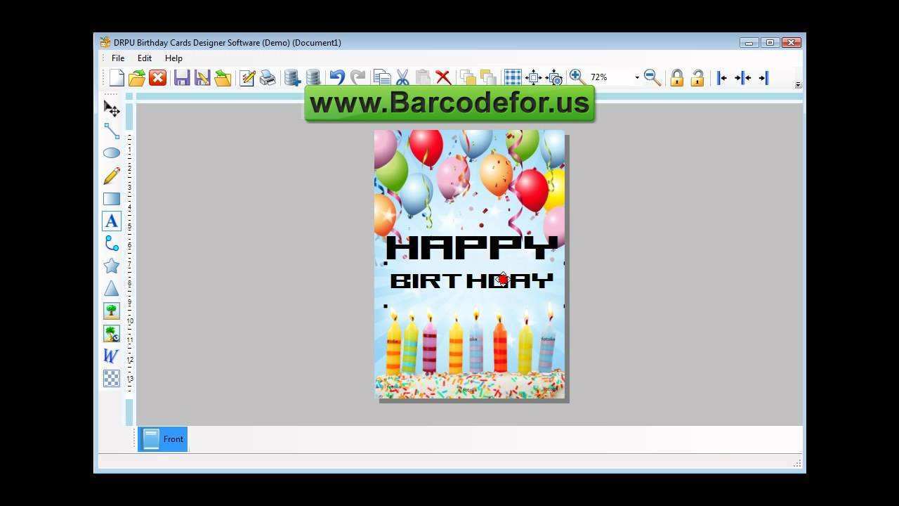 Birthday Card Template Coreldraw Cards Design Templates
