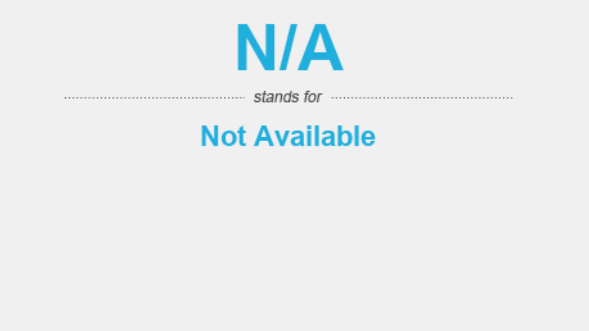 Ultimate Guide What Does N/A Mean in Various Contexts? Legal Inquirer